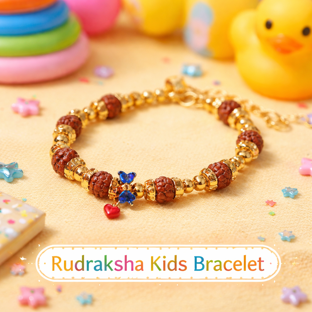 Rudraksha Kids Bracelet