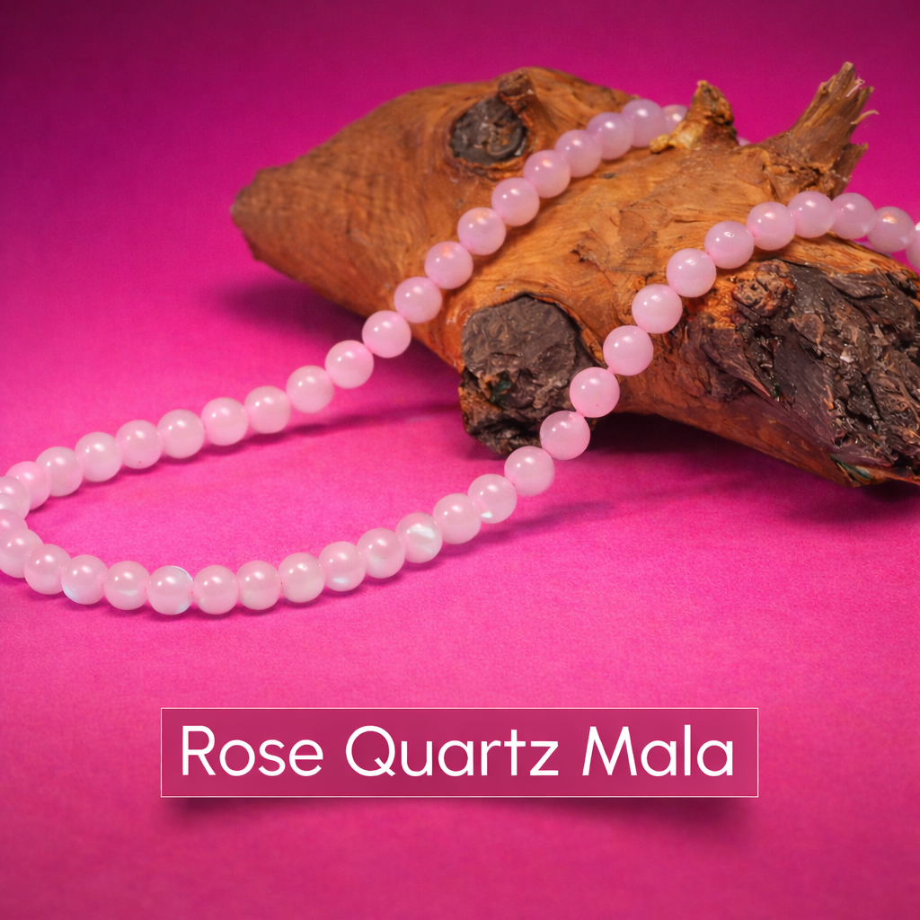 Rose Quartz Mala
