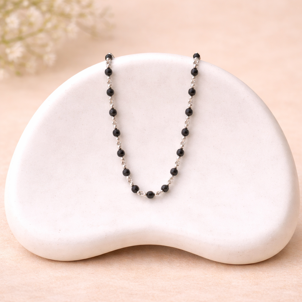 Tulsi Mala Silver 4